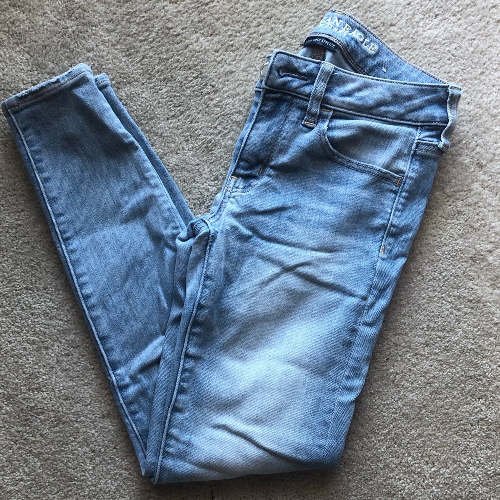 American Eagle super super stretch jegging
